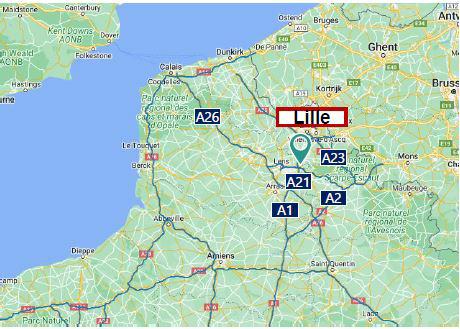 Entrepôt classe a Dourges 31590m² Location entrepôt classe a Dourges Pas-de-Calais OLLOG2309574 1